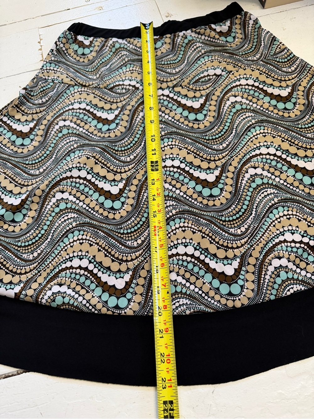 Vintage Clientele Polka Dot Midi Skirt - Picture 7 of 7